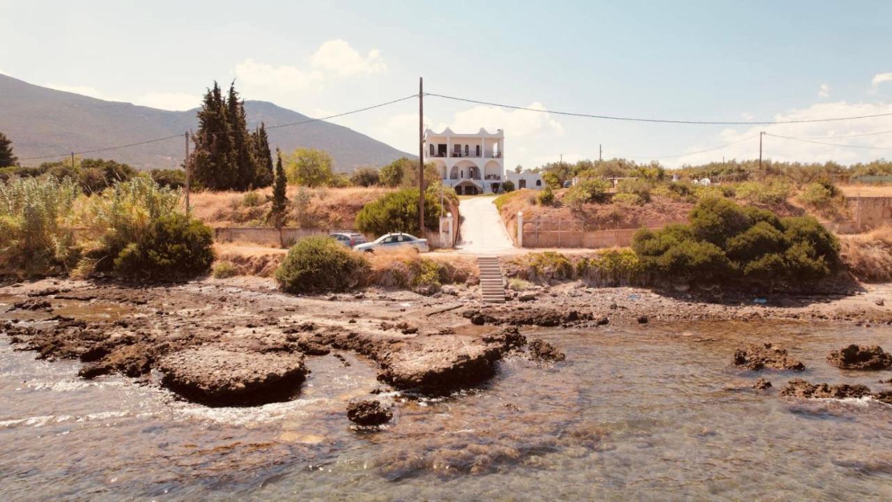 Magic House At Halkida 1M From The Beach! Apartman Chalkís Kültér fotó